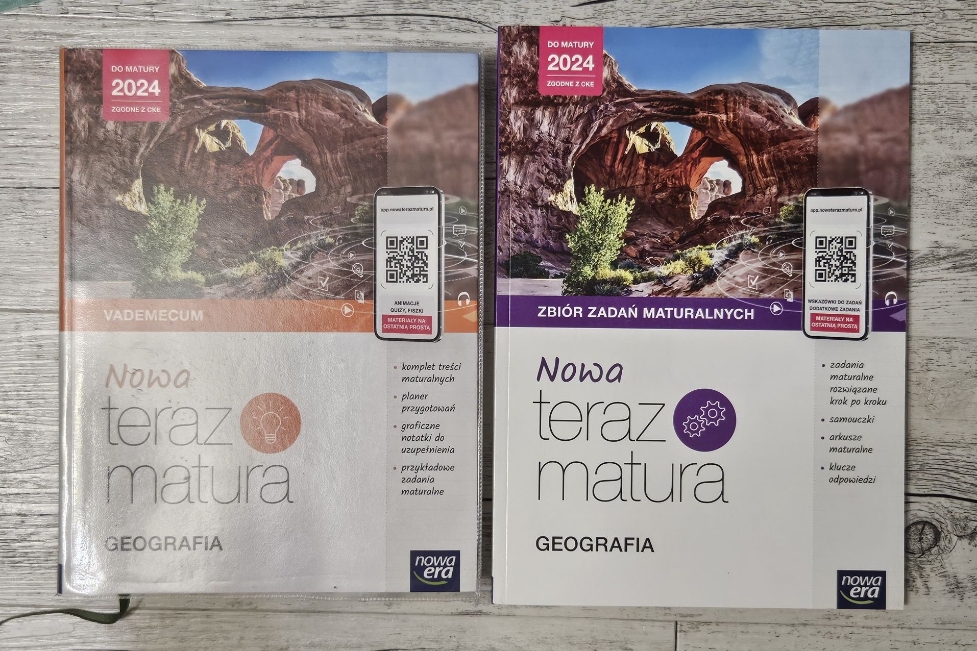 Nowa teraz matura - vademecum i zbiór zadań maturalnych geografia