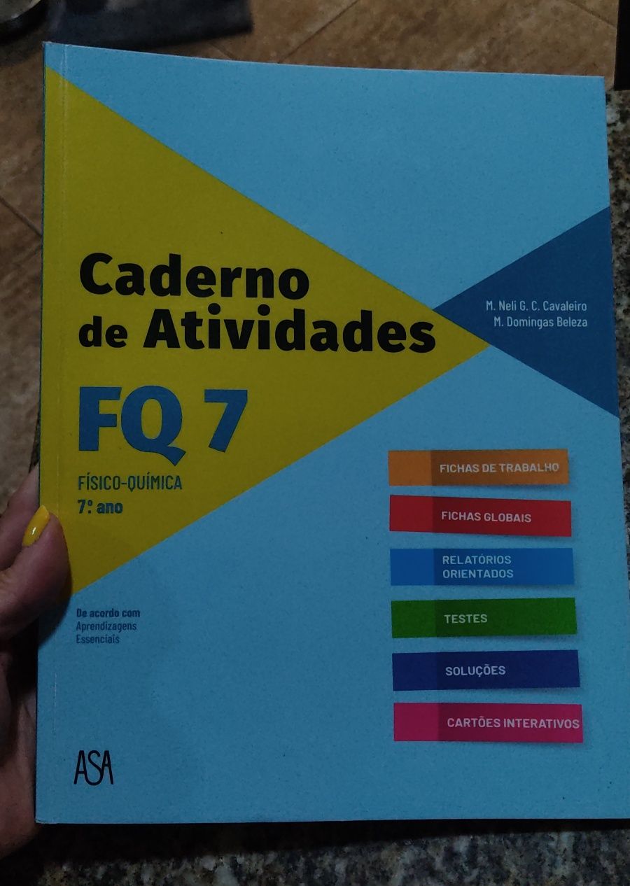 Cadernos de atividades 7° ano