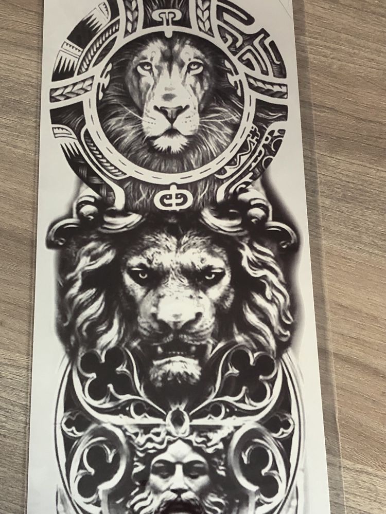 Zmywalne tatuaze sztuk 6