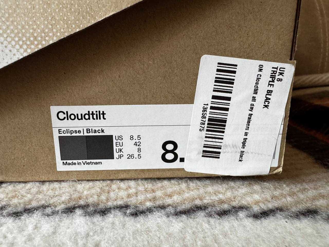 Нові оригінальні кросівки On-running Cloudtilt Розмір - 42 / 26.5см