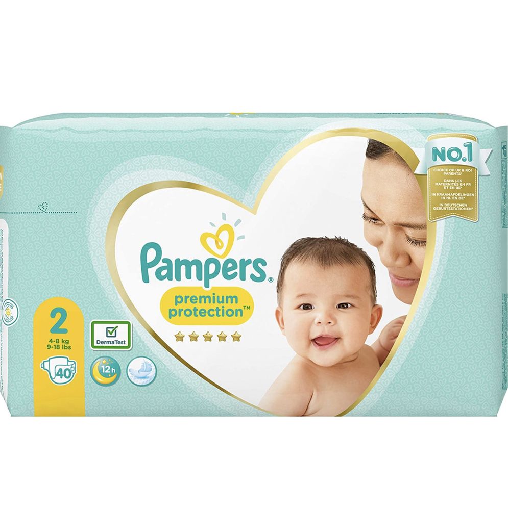 Pampers 2 40шт