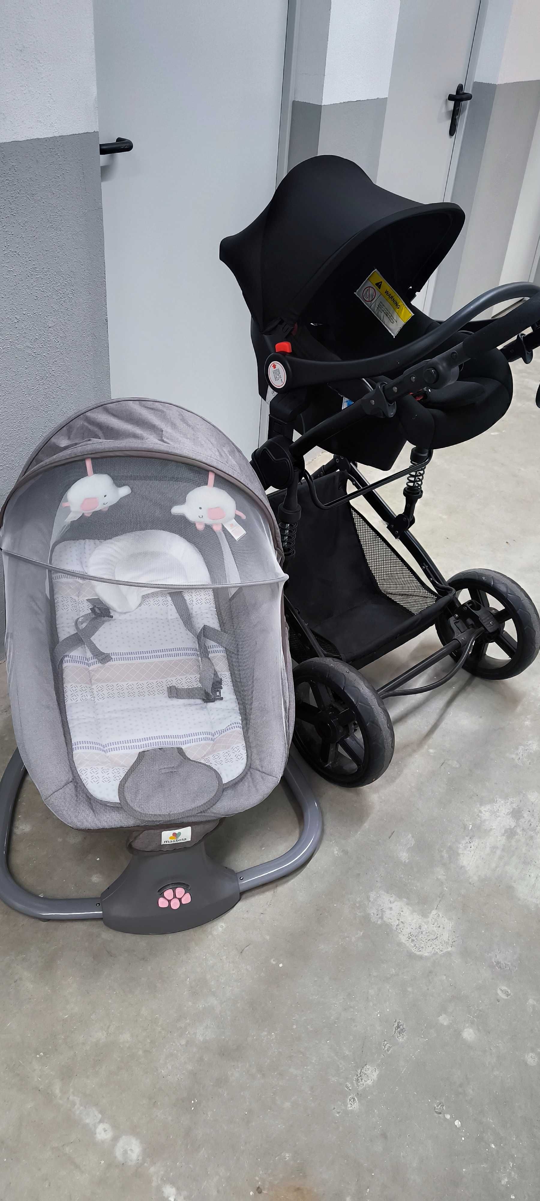 Carrinho bebê + Next to me + cadeira cybex auto + Nana