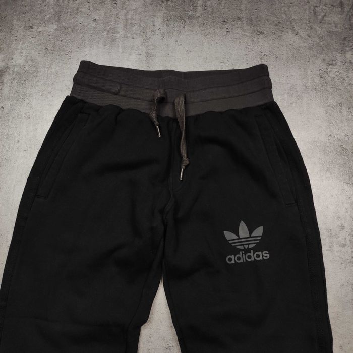 MĘSKIE Bawełna Spodnie Dresy Trening 3 Paski Adidas Originals Logo