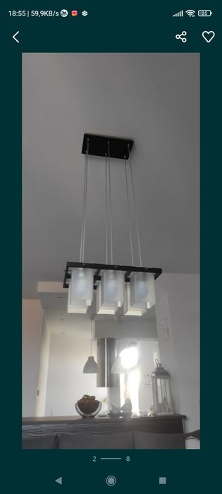 Lampa wisząca AlfaEco Venge 10666 stan bdb