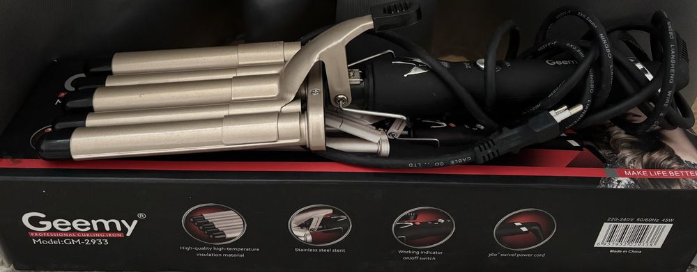 Плойка для волосся Geemy