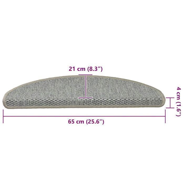 Vidaxl Samoprzylepne Nakładki Na Schody, 15 Szt., 65X21X4 Cm, Zielone