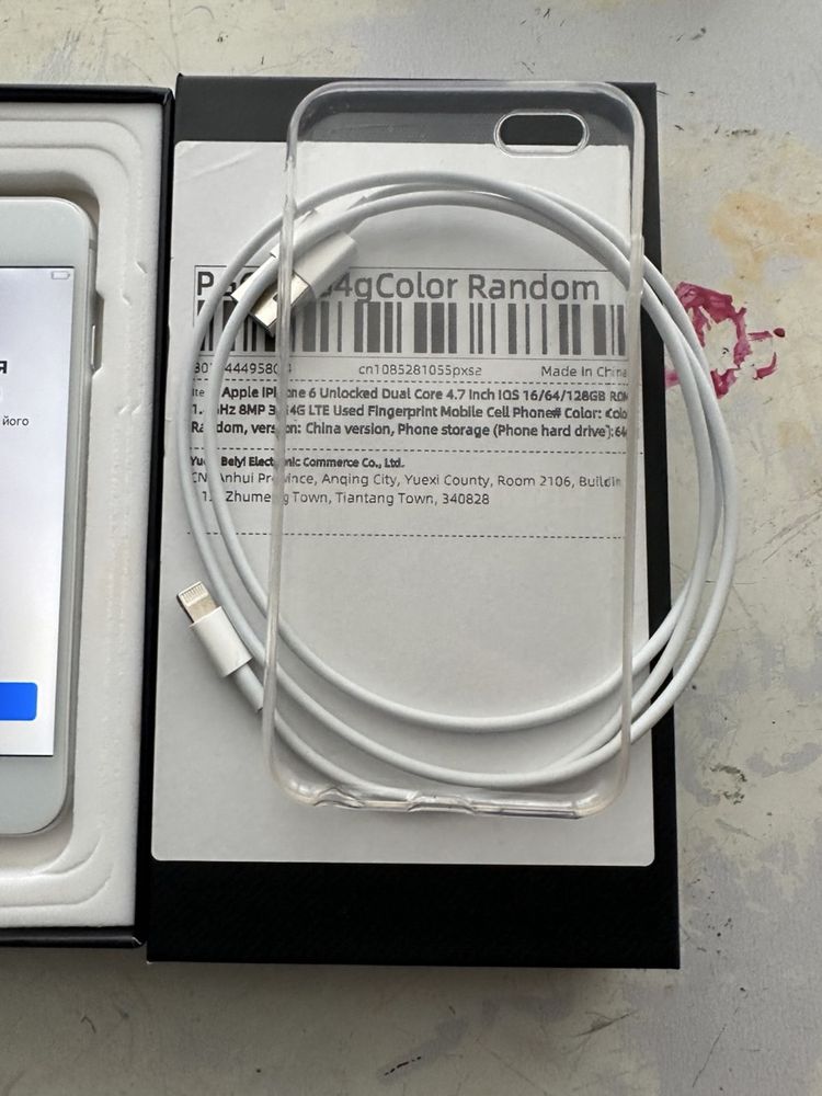 Iphone 6 64Gb ref новий,потребує активації