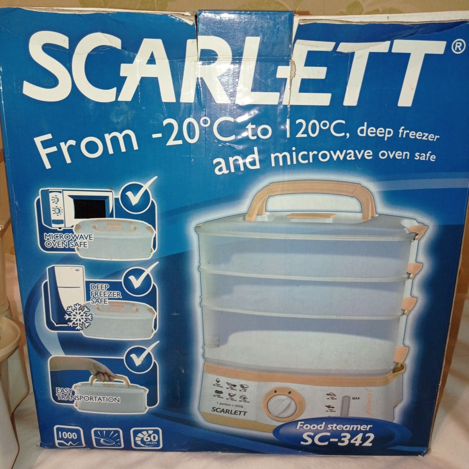 Пароварка Scarlett SC342