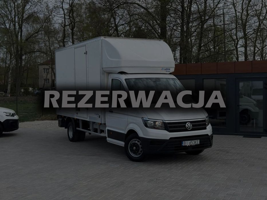 Volkswagen Crafter 2.0 177KM / 12.2021 / 99.200KM /  Kontener 8EP + Drzwi Boczne / Winda 750KG / ZAREJESTROWANY