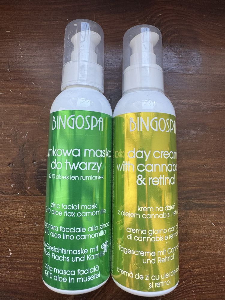 Bingospa krem i maska cynkowa jak nowe