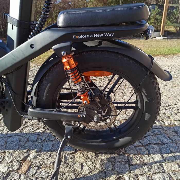 Rower skladany,skladak,Engwe X20,elektryczny,stan fabryczny,bez skazy,