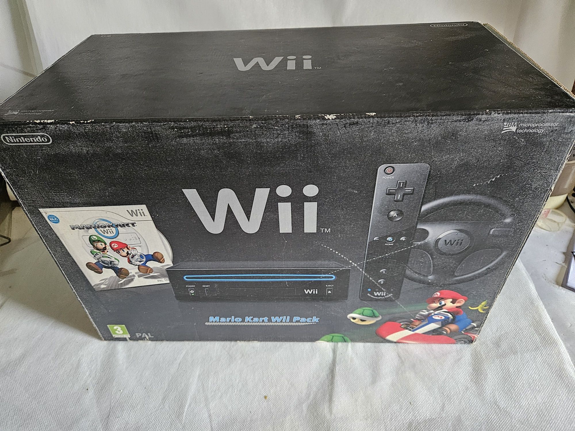 Consola wii com caixa