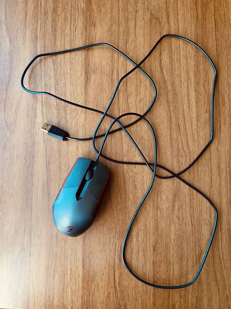 Миша ігрова Asus ROG Sica USB Black