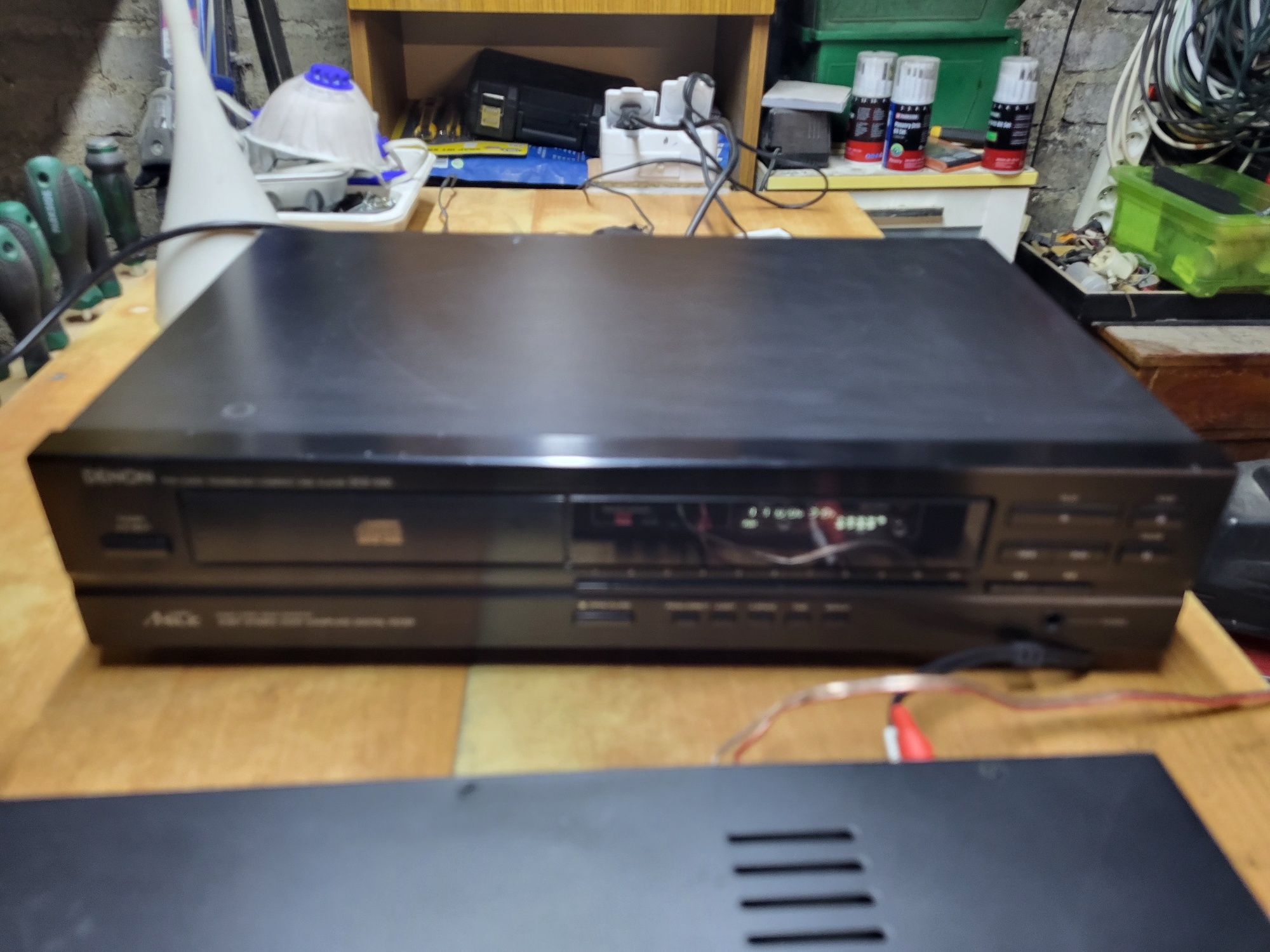 Wzmacniacz Monacor SA-250/SW + CD Denon  DCD-590