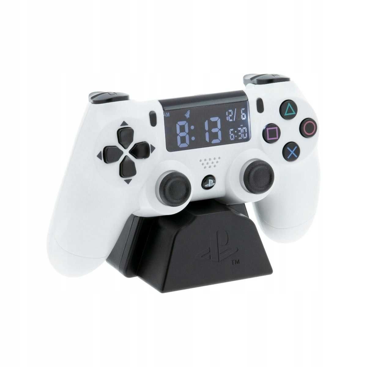 Paladone Zegarek z budzikiem PLAYSTATION w formie pada kontrolera PS4