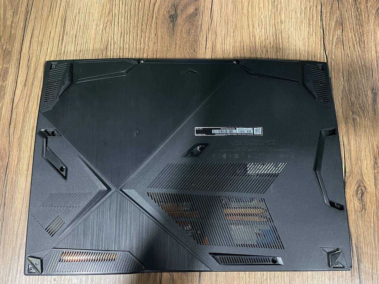 Ігровий ноутбук MSI GF63 Thin з RTX 3050, i5-12450H, 16 ГБ ОЗУ та SSD