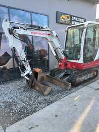 Minikoparka Takeuchi  TB 228 z 2010r nowe gąsienice szyb.hyrdra 2810kg