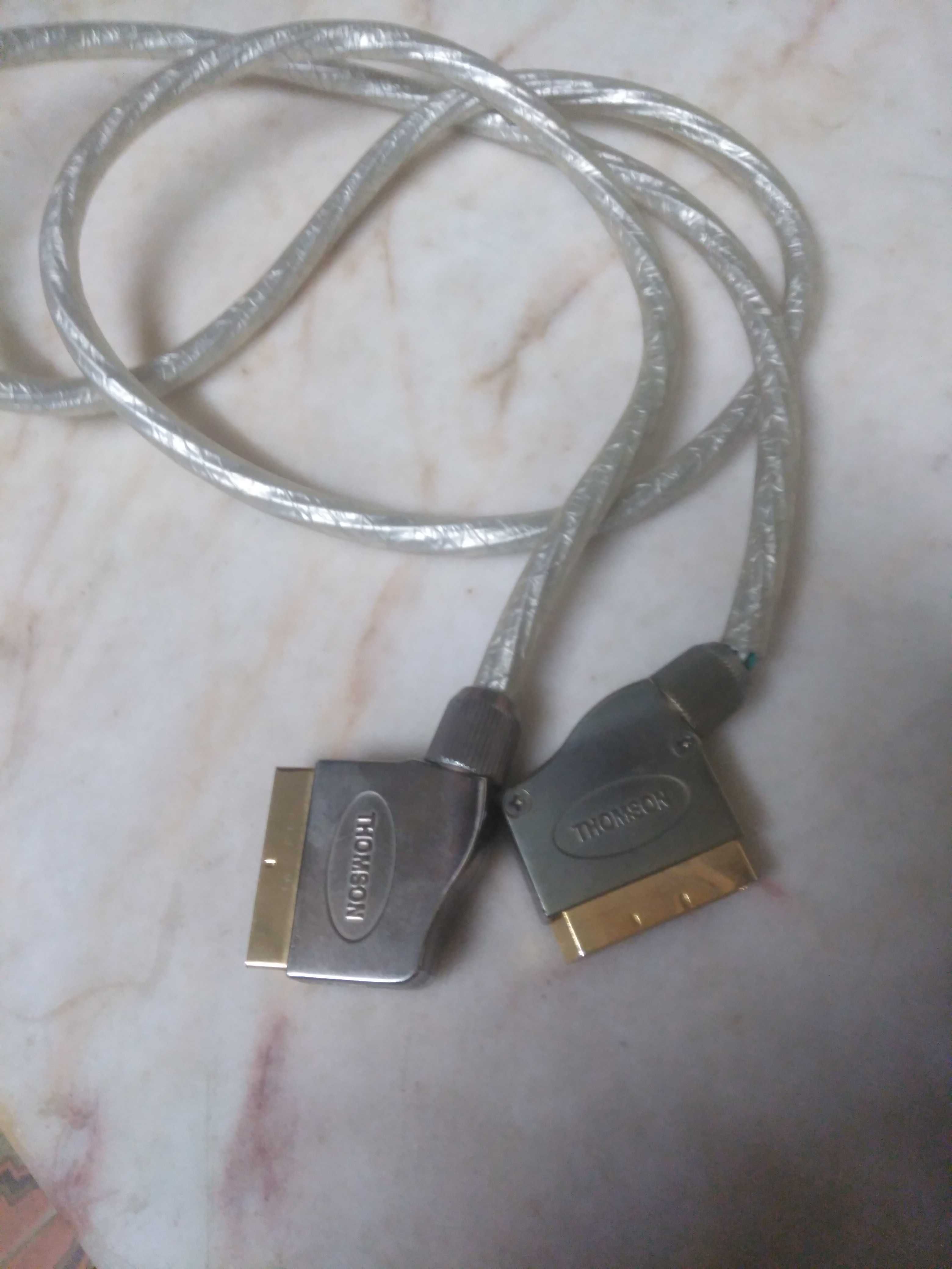Cabos scart 21 pins gold