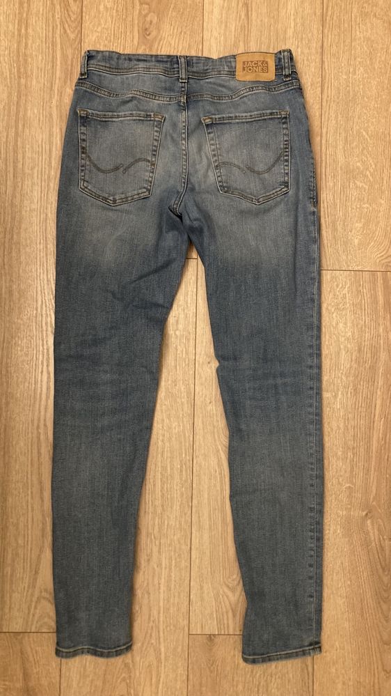 Spodnie chłopięce jeansowe Jack&Jones liam 176