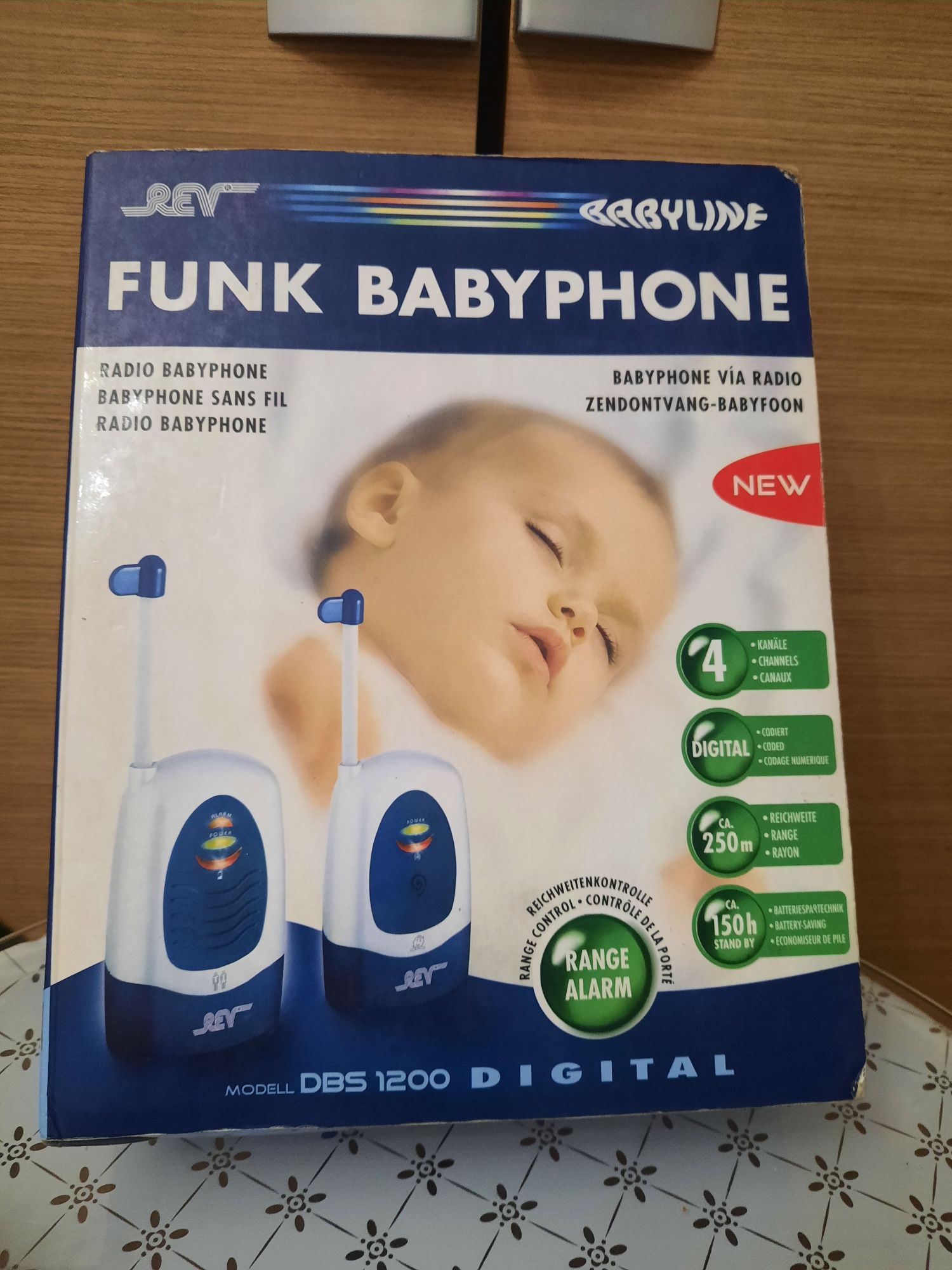 Niania elektroniczna  Funk Babyphone DBS 1200 Digital