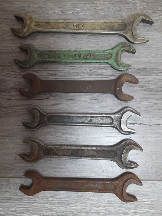 Ключі ріжкові, молотки СРСР