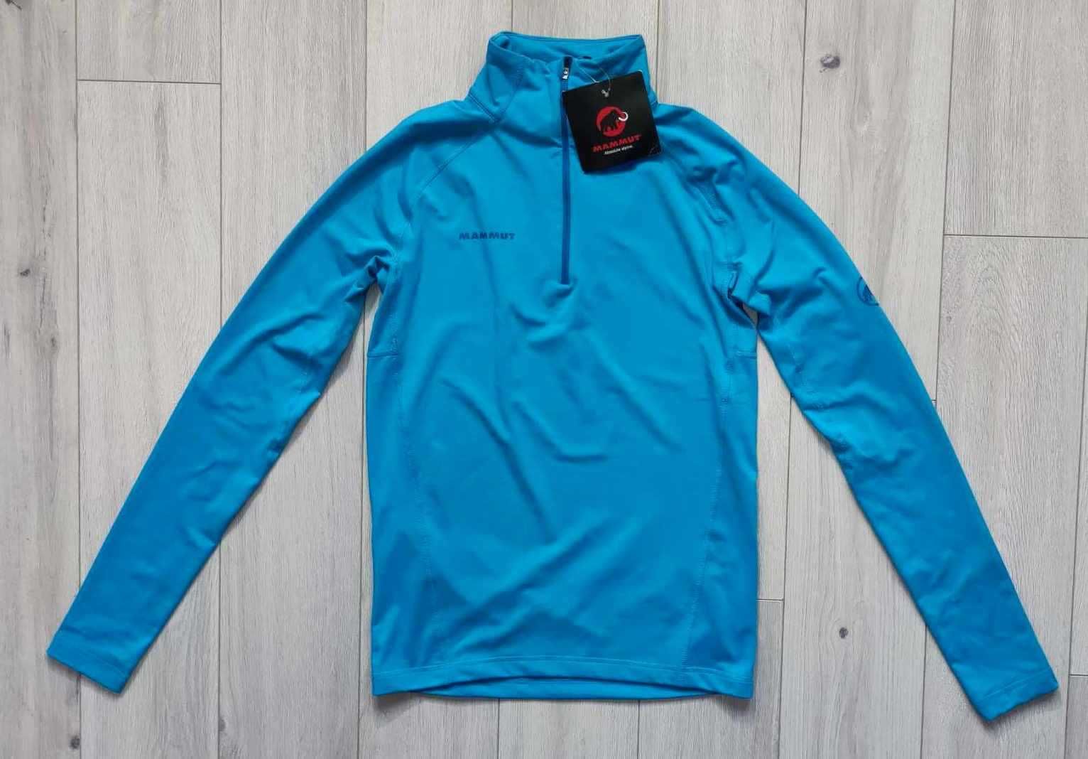 Nowa męska bluza Mammut Snow ML Half zip pull men roz.S