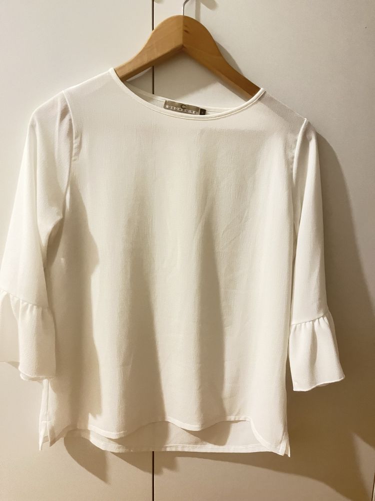 Blusa tecido acedado tamanho S impecavel