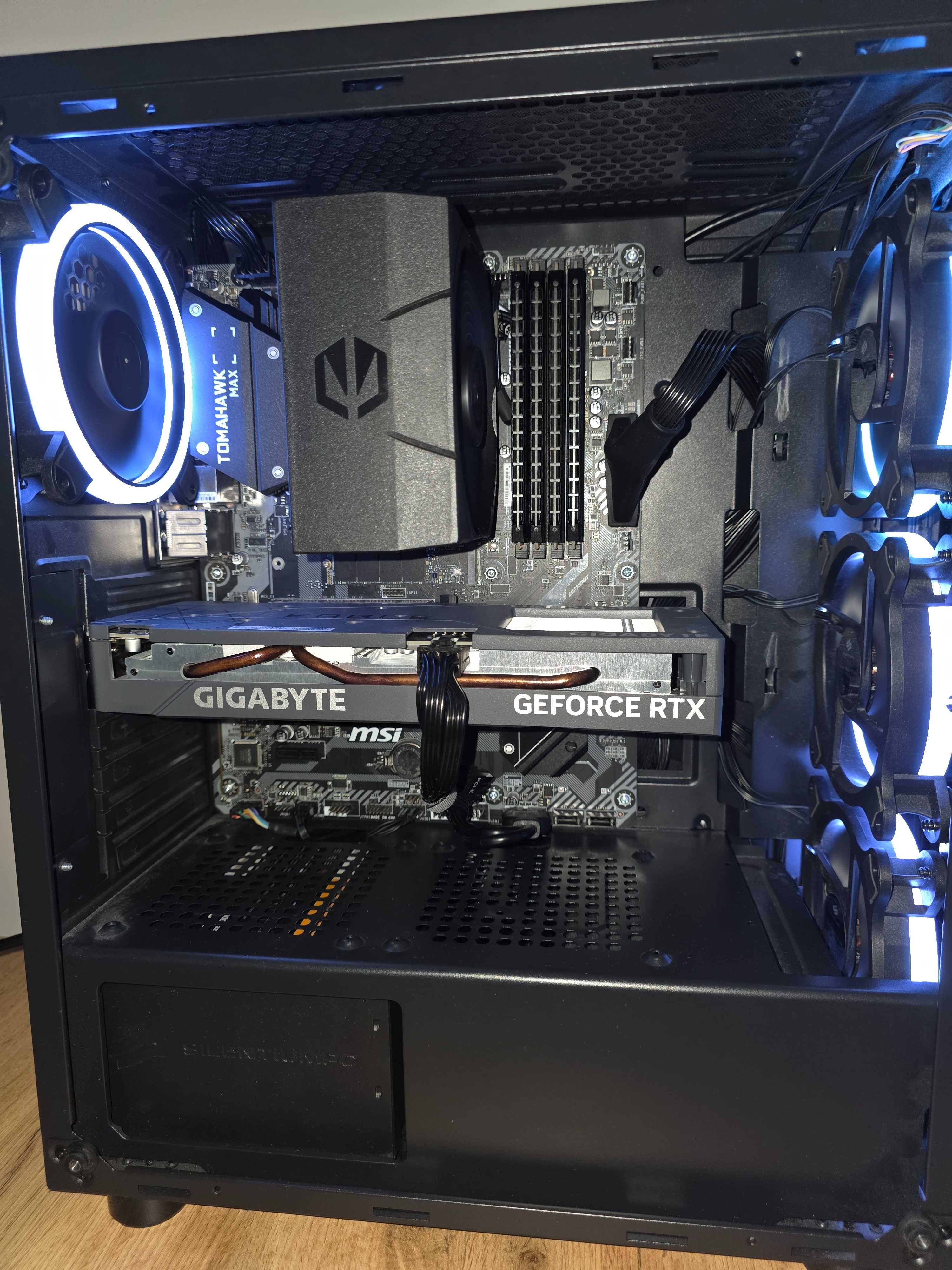 Komputer gamingowy+monitor 144Hz/RTX 4060/Ryzen 5 5600/32GB/1TB/WIN11