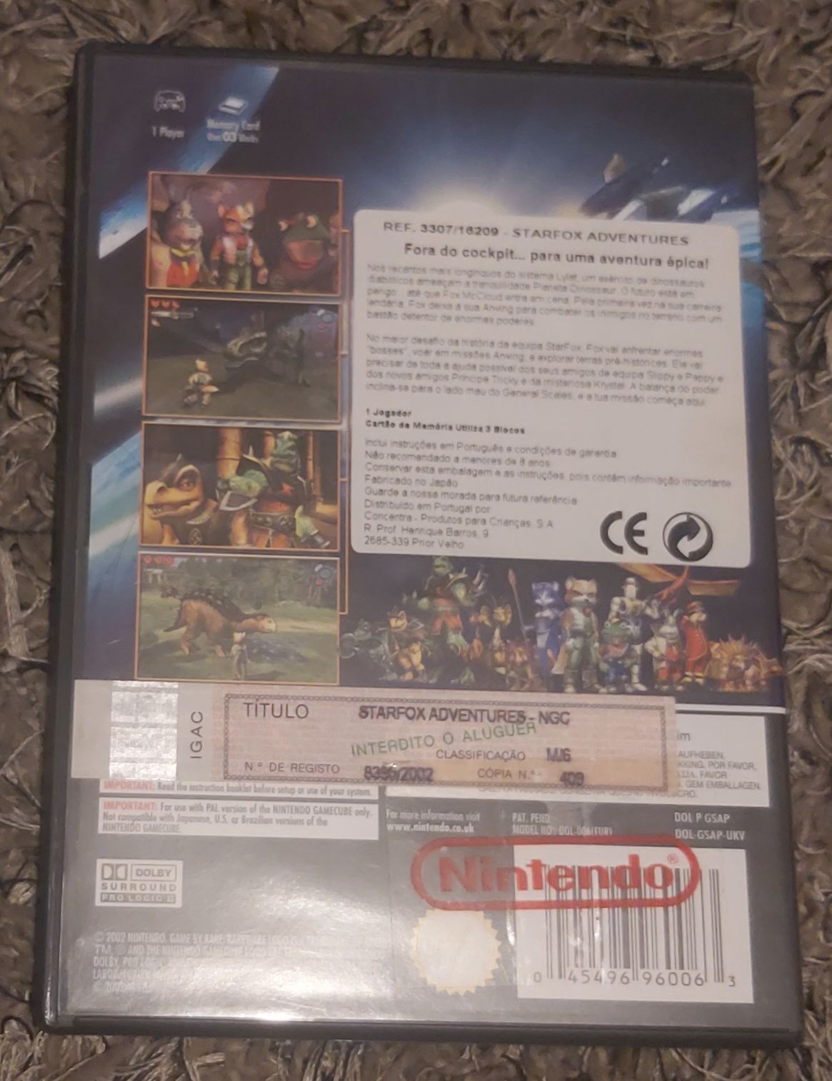 Starfox Adventures Game Cube Todo Completo.