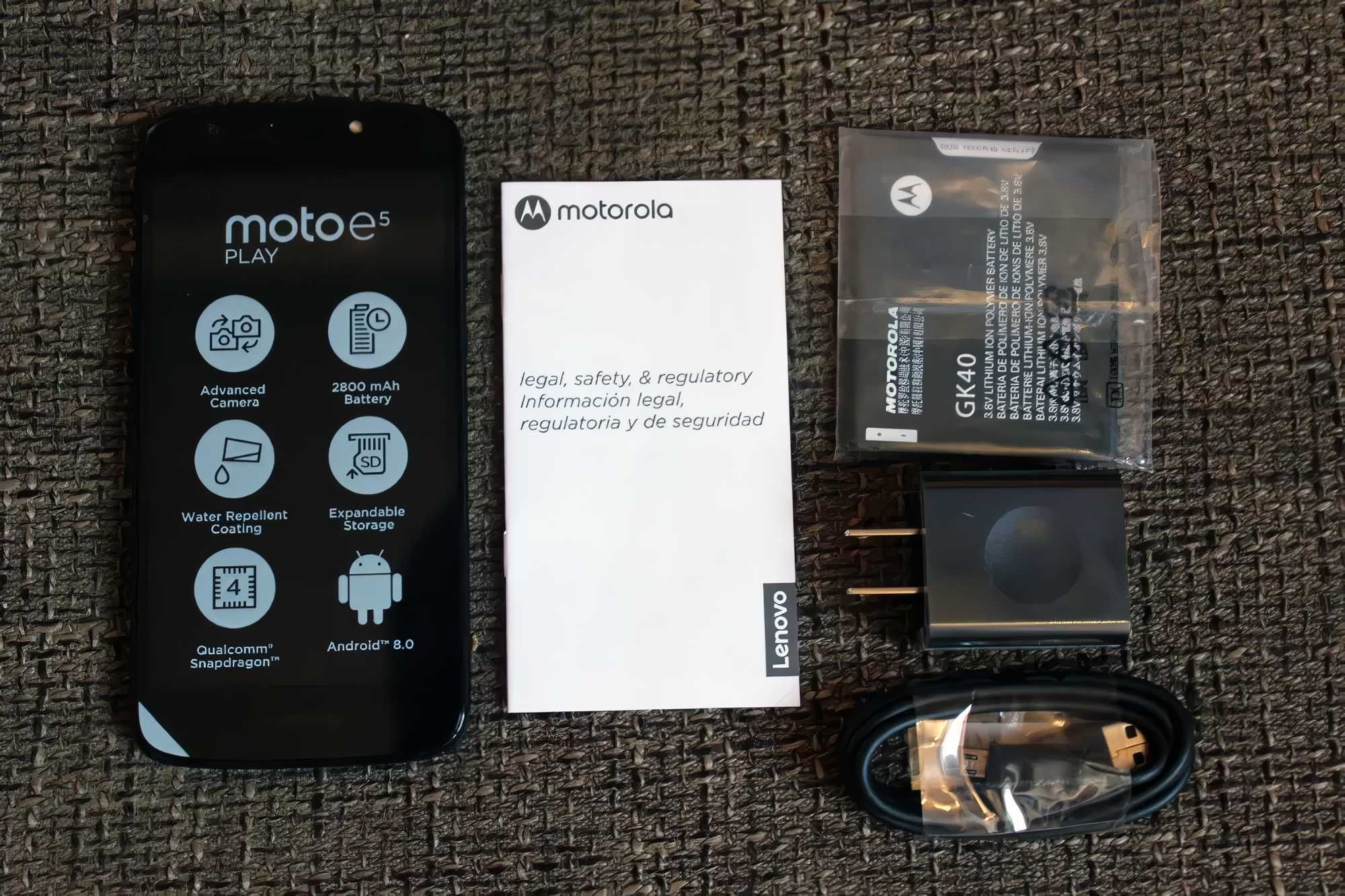 Новый качественный смартфон из США! - Motorola Moto E Play (5th Gen.).