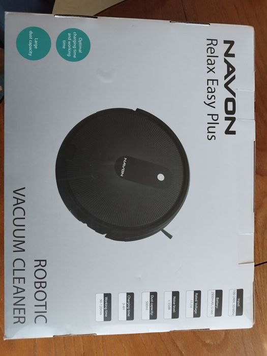 Aspirador robot novo na caixa