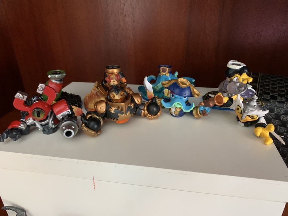 9 figuras jogo skylanders