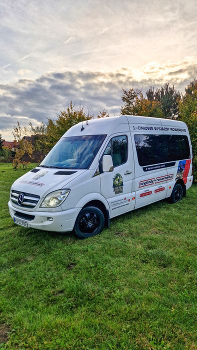 Mercedes Benz Sprinter 9-osobowy kamper webasto klima telewizor