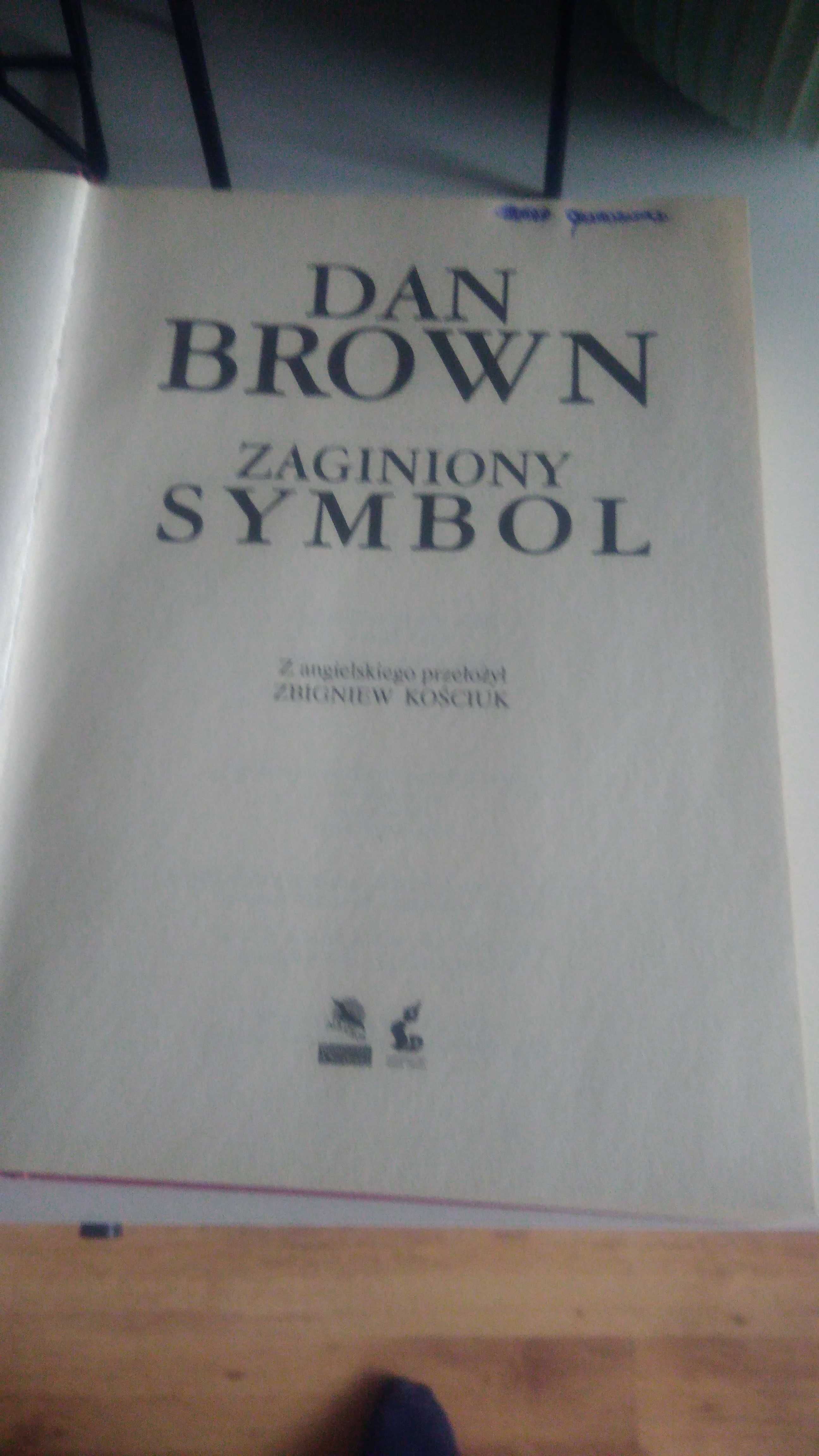 Zaginiony symbol Dan Brown