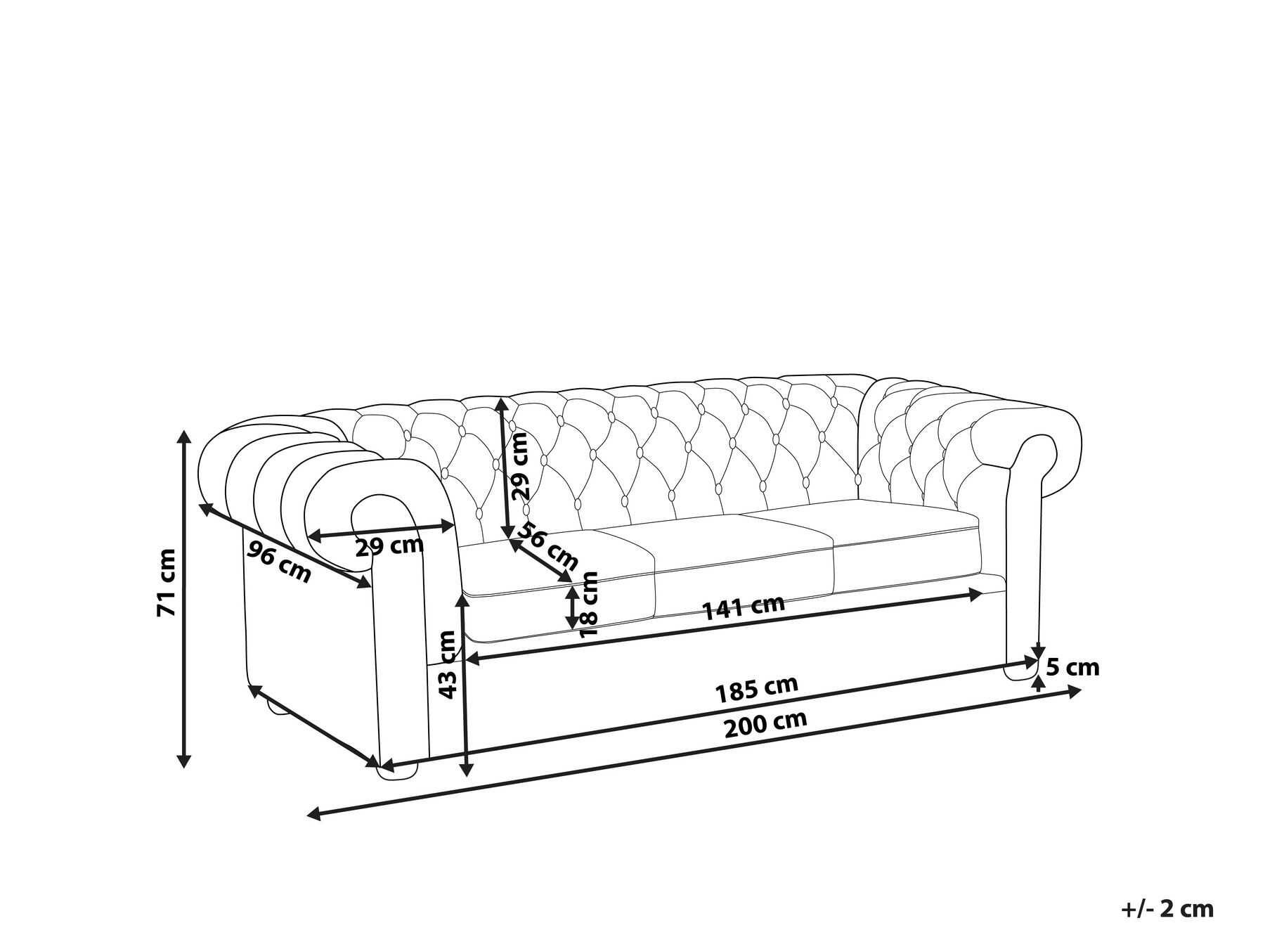 Nowa sofa / łóżko / narożnik / leżanka / wielokolorowa/BELIANI !A1574!