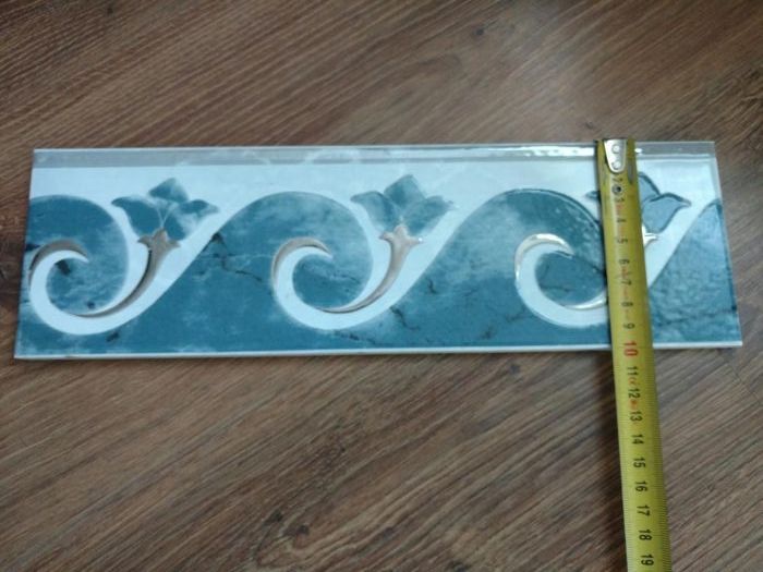 Płytki ceramiczne dekor listwa ozdobna 33x10x0,7