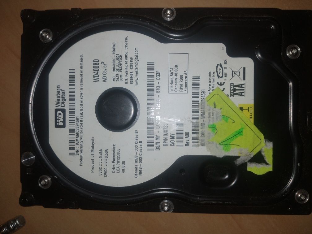 Жорсткий диск HDD 3.5"