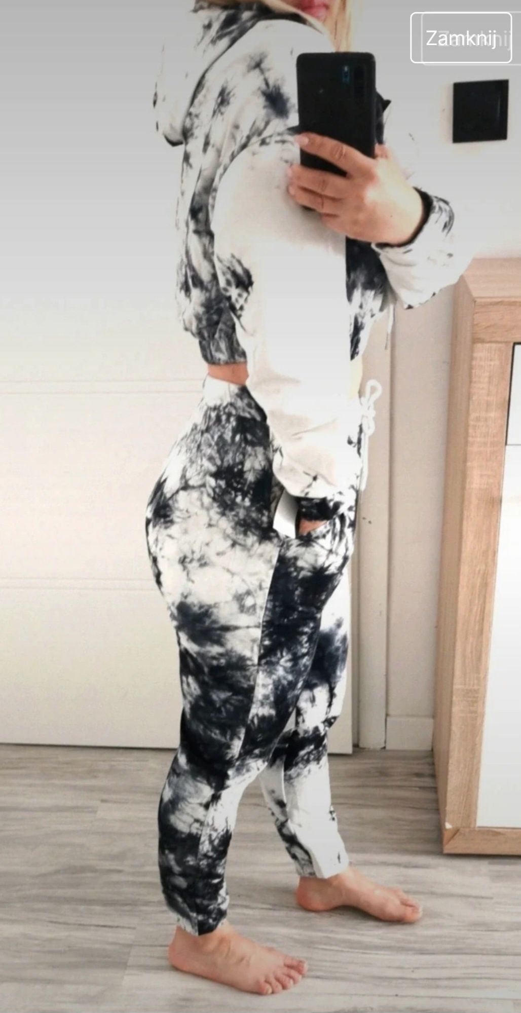 Dres By Clara M tie die nowy