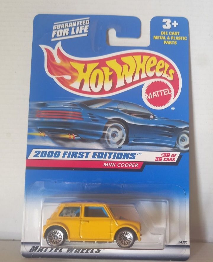 Mini cooper hot wheels