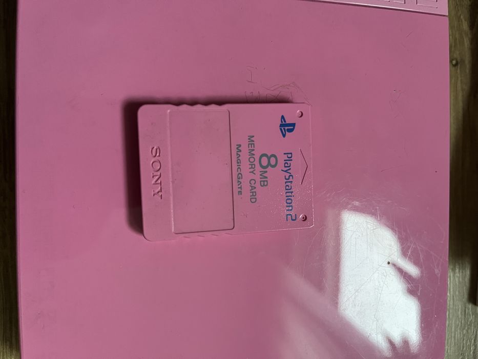 Konsola Play Station 2 pink