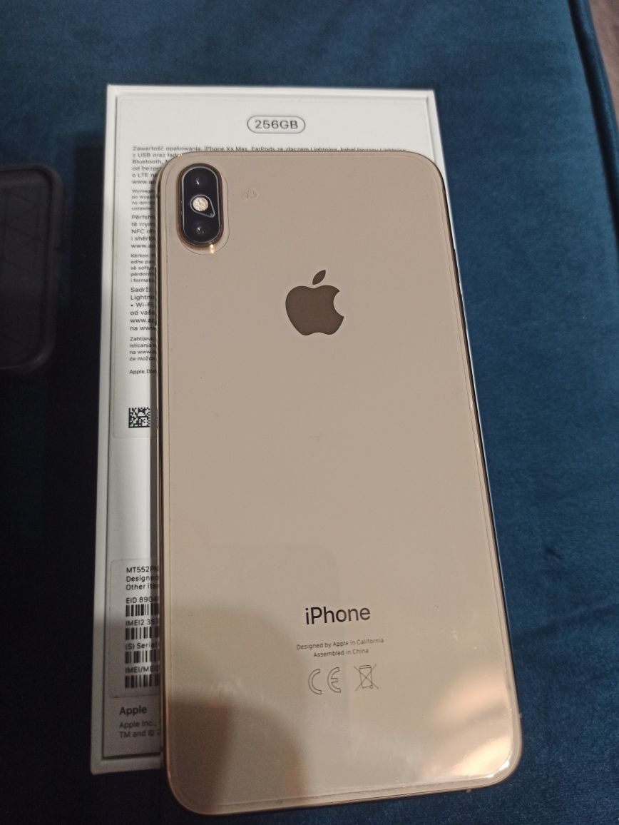 Iphone Xs max 256 Gb Gold zloty gratisy !!!