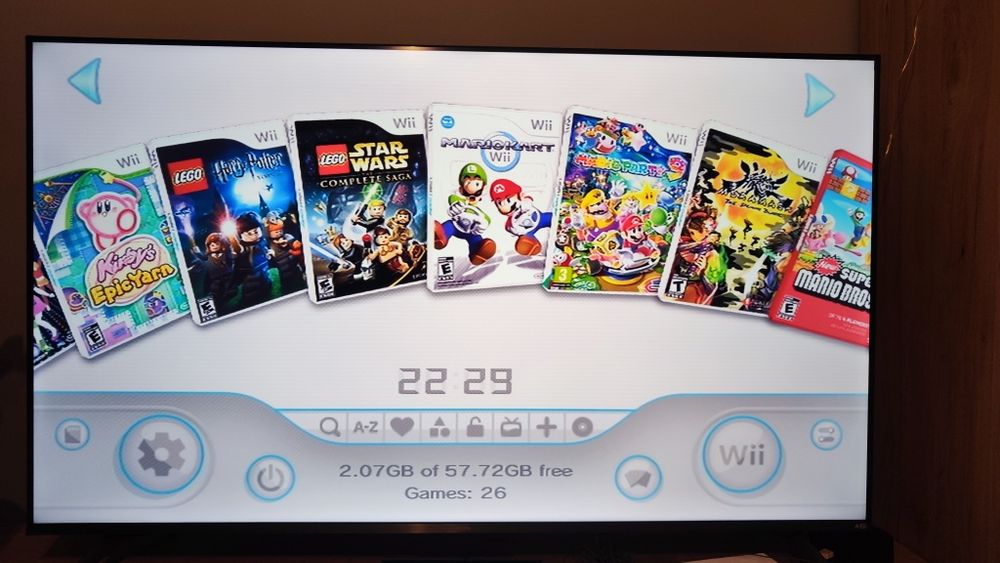 Nintendo Wii + akcesoria + 26 gier!