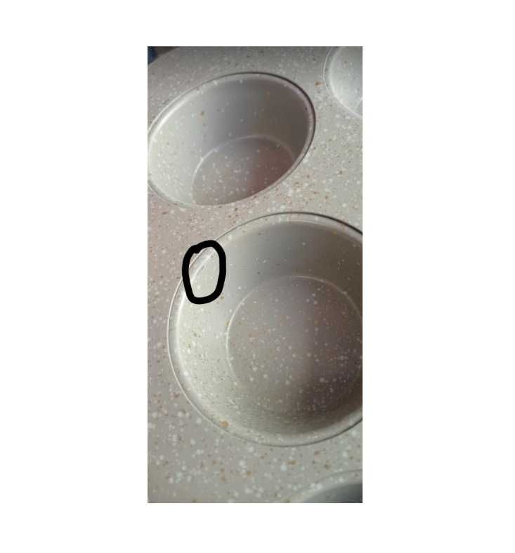 Granit nieprzywierające formy do pieczenia 6 szt