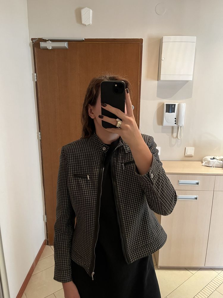 Marynarka kurtka pepitka DOROTHY PERKINS M/L