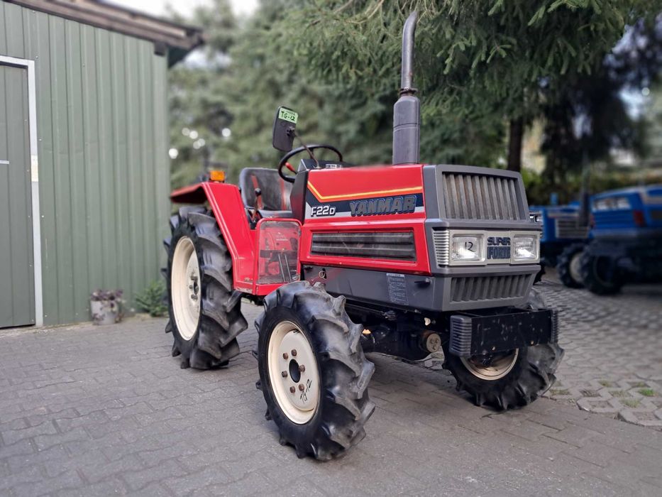 traktorek japoński Yanmar  wspomaganie f 22, tylko 450 mth