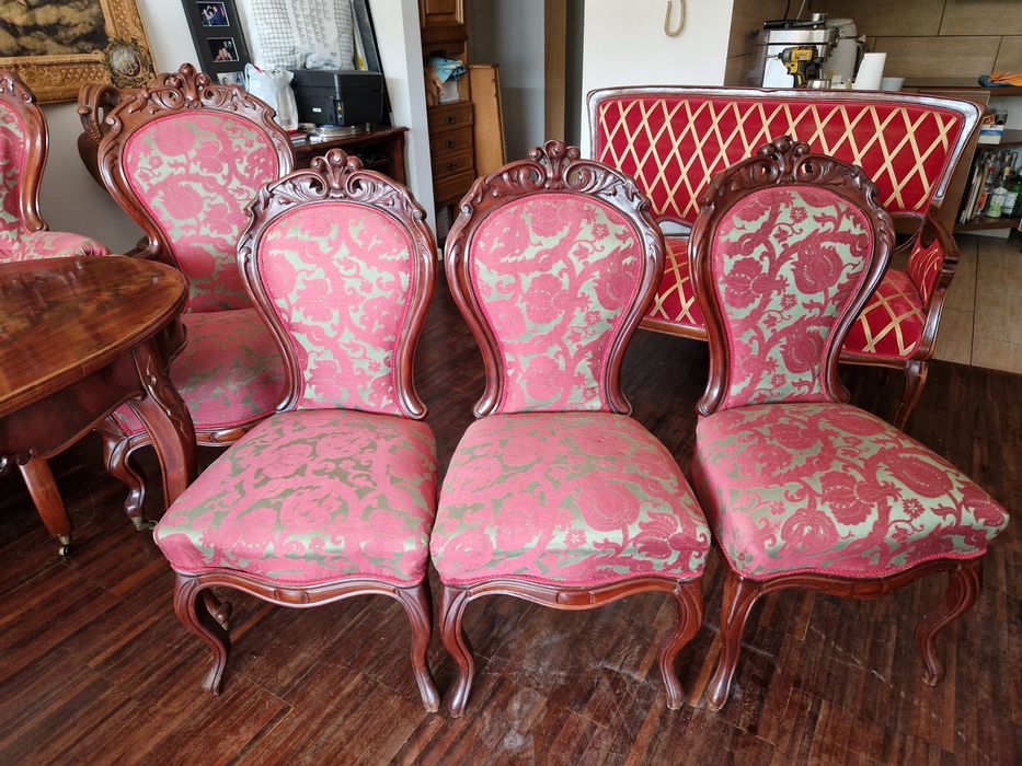 Zestaw mebli Ludwik Filip