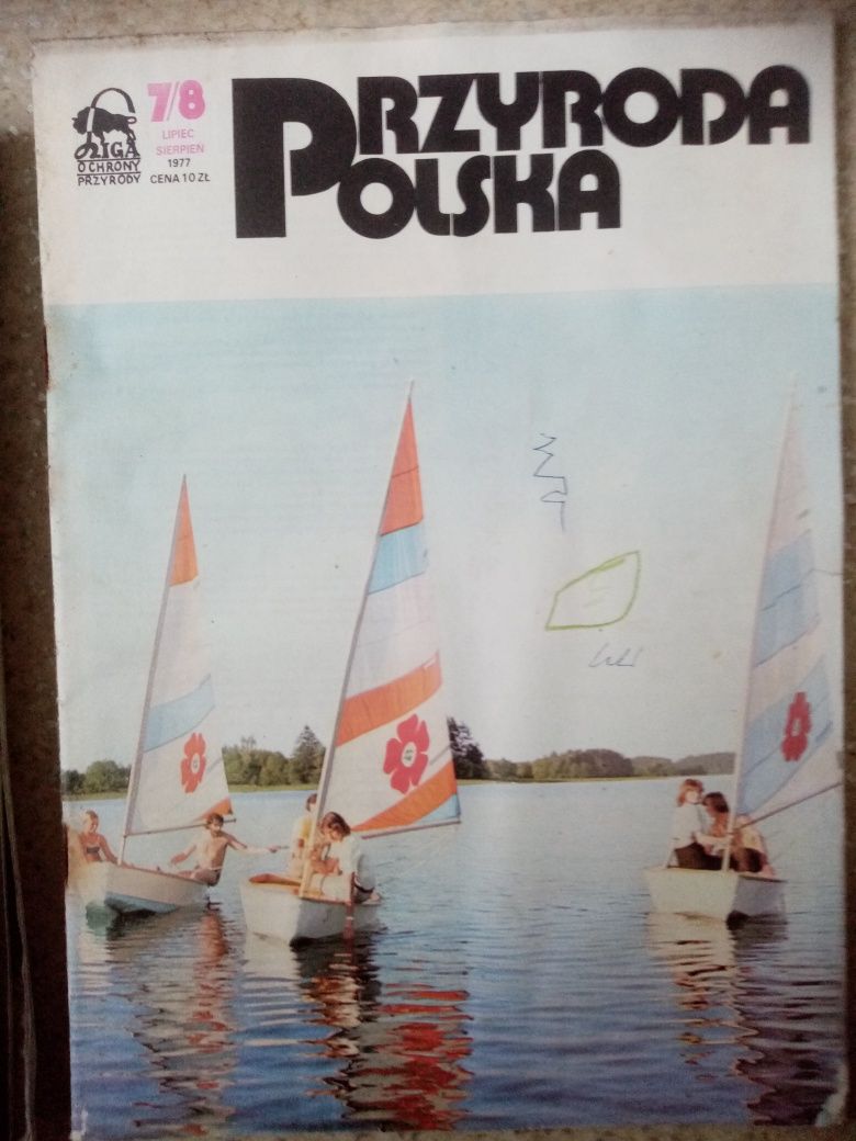 Gazety Przyroda Polska od '71 do' 79 roku