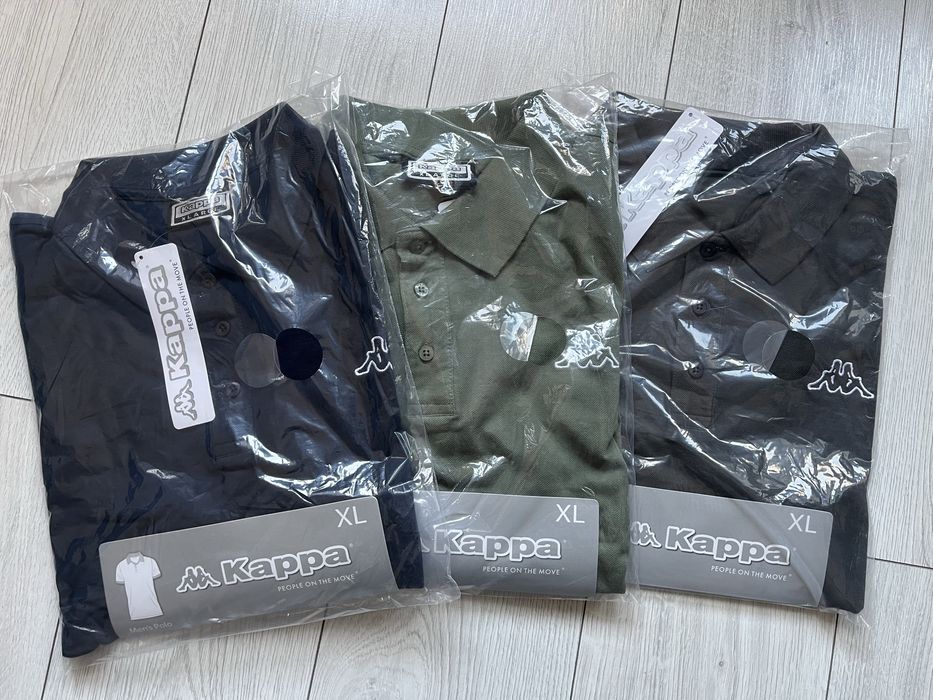 3 x Koszulka Polo Kappa XL