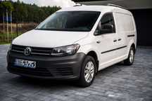Volkswagen Caddy Volkswagen Caddy Maxi 2.0 TDI DSG Navi Kamera Hak Webasto 2x przesuwne