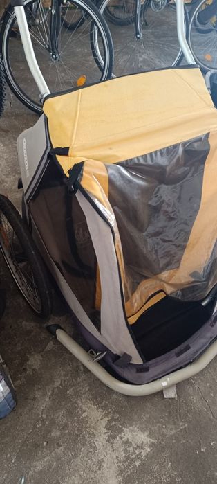 Wózek Croozer 525 przyczepka rowerowa riksza dla 1-2 dzieci 2w1